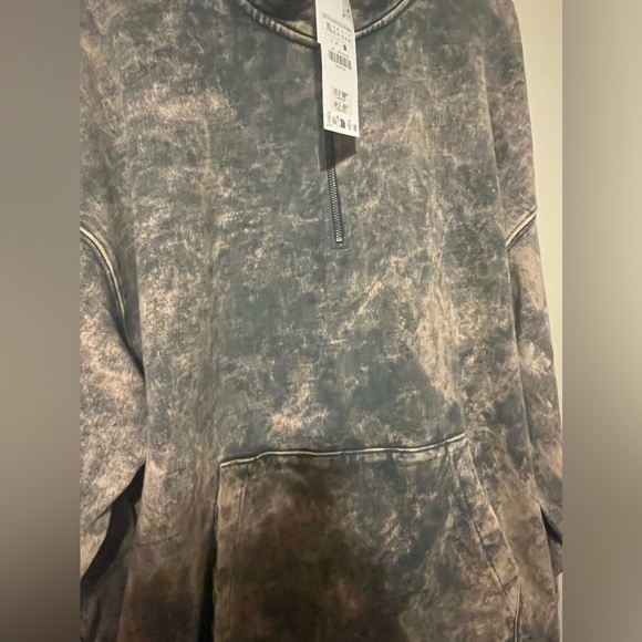 NEW WITH TAG | Men’s Zara Distressed 1/4 Zip Sweater - Picture 4 of 6
